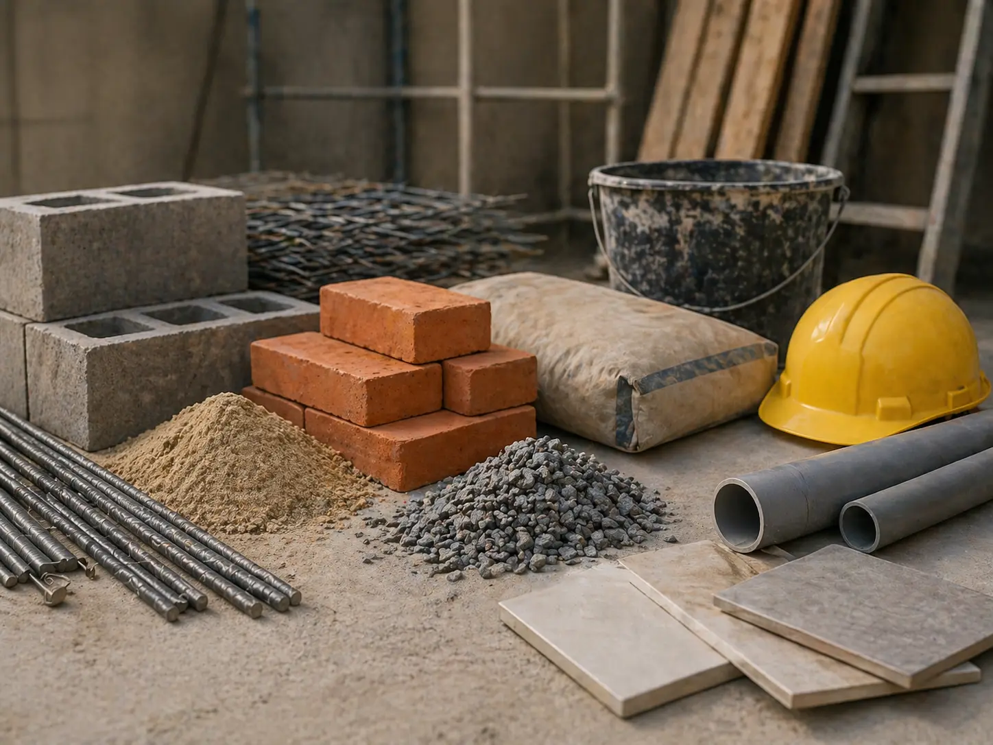 Matériaux de chantier
