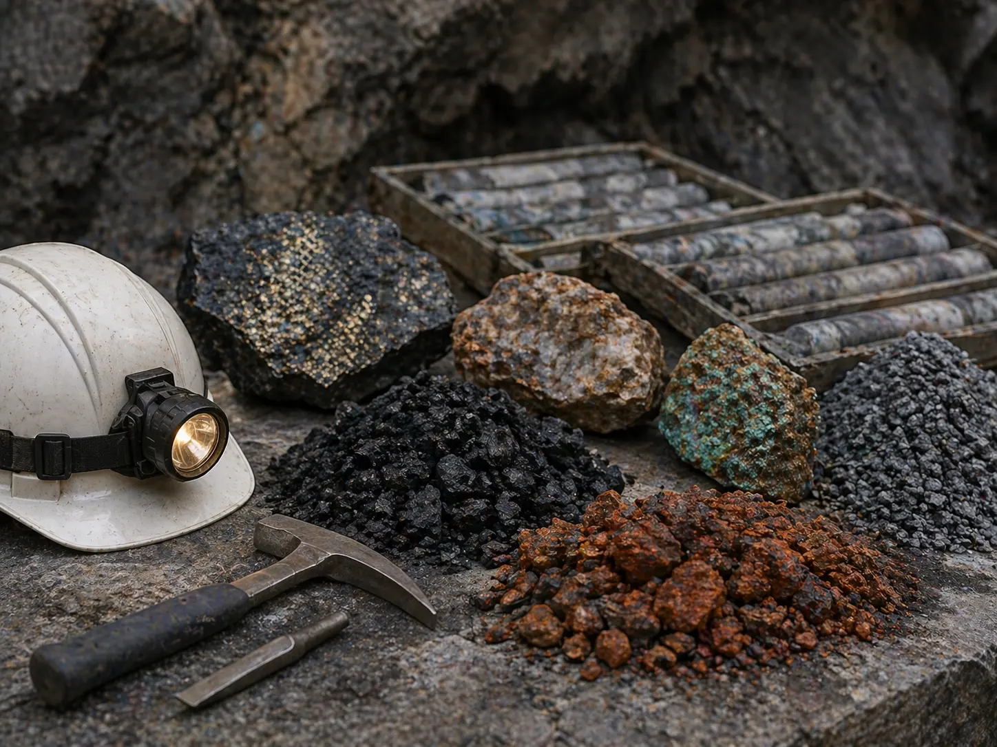 Matériaux de mine